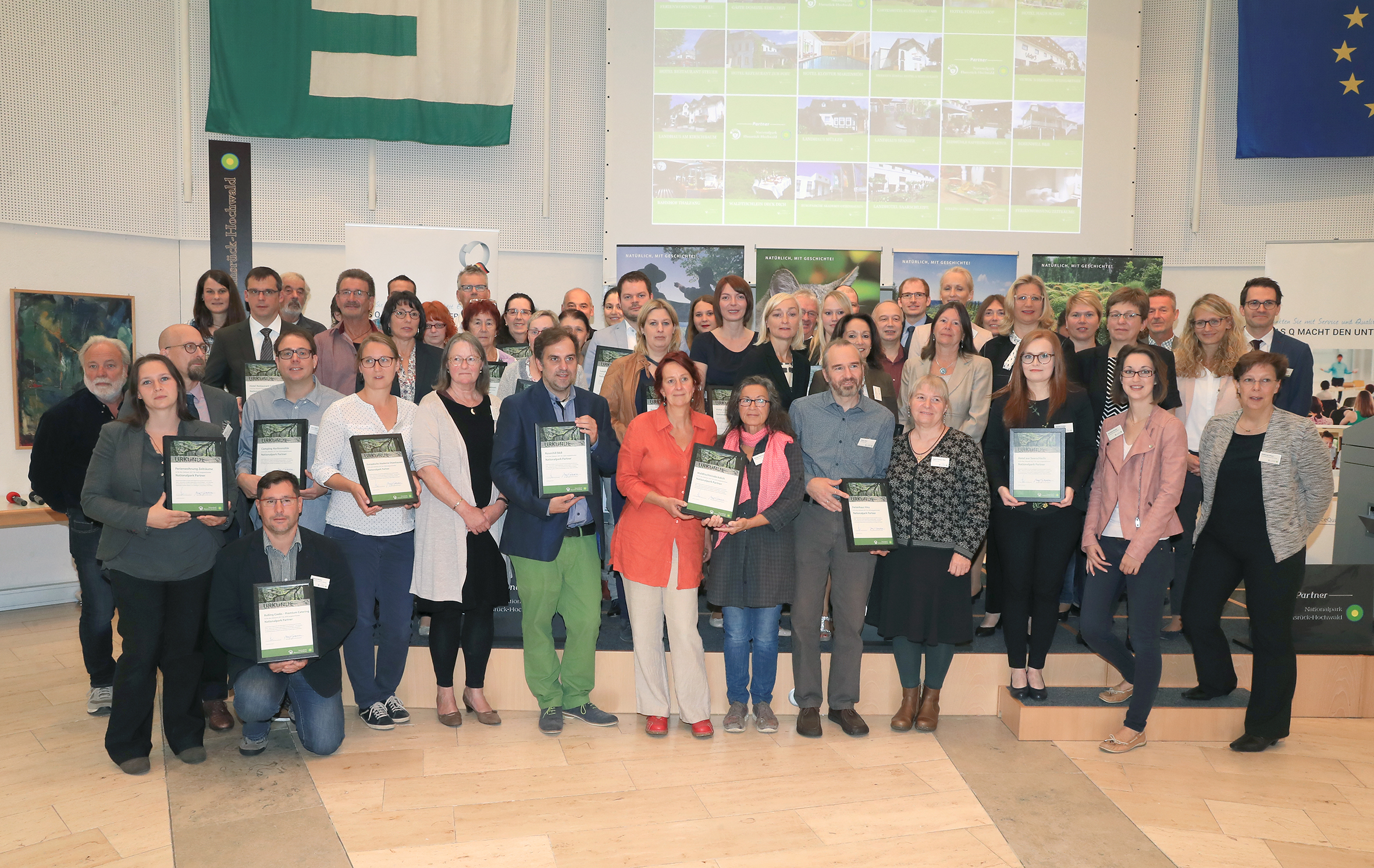 Die Nationalparkpartner sind da - Foto Konrad Funk